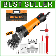 Load image into Gallery viewer, Heavy Duty Professional Sheep Shears with Adjustable Speed – Perfect for Farmers