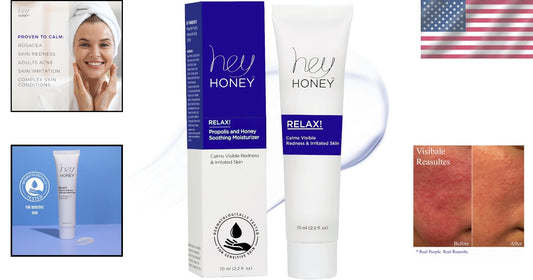 Sensitive Skin Redness Relief Lotion - Fast-Acting, Hypoallergenic & Non-Greasy