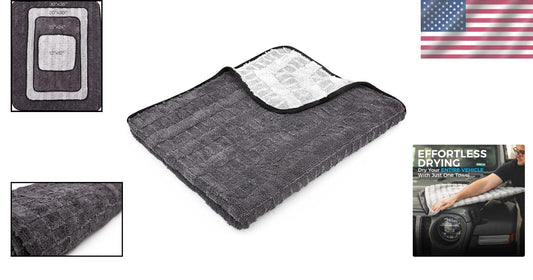High-Quality Microfiber Car Drying Towel, 900gsm, 30x36, Safe for All Surfaces