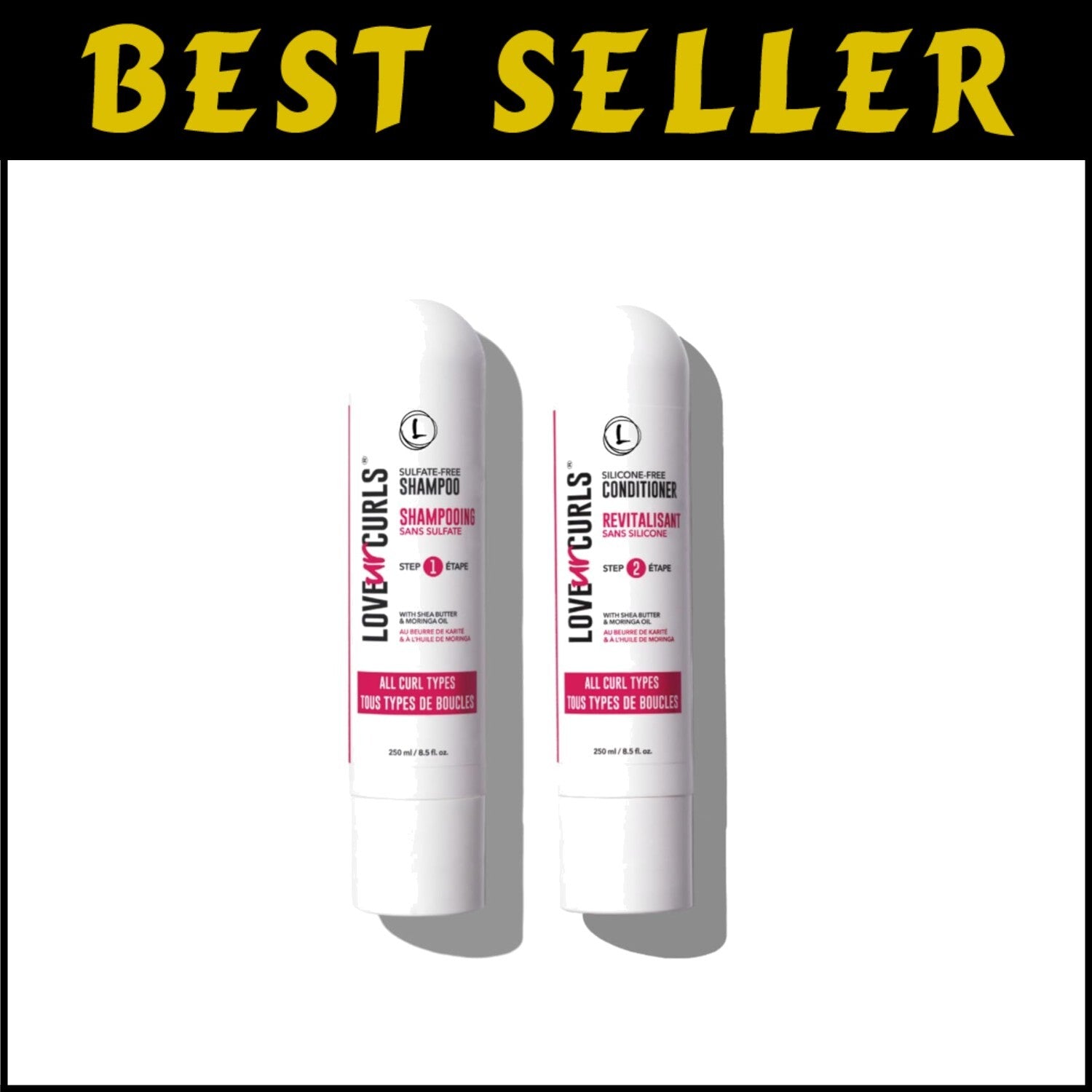 Non-Crunchy Curl Defining Shampoo & Conditioner, Gluten-Free & Gentle Care