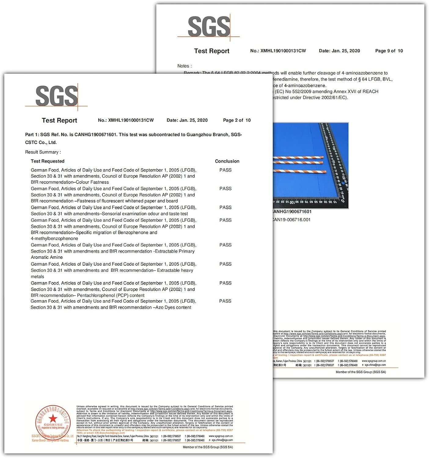 Bulk Biodegradable Paper Drinking Straws - 1000 Individually Wrapped Assorted...