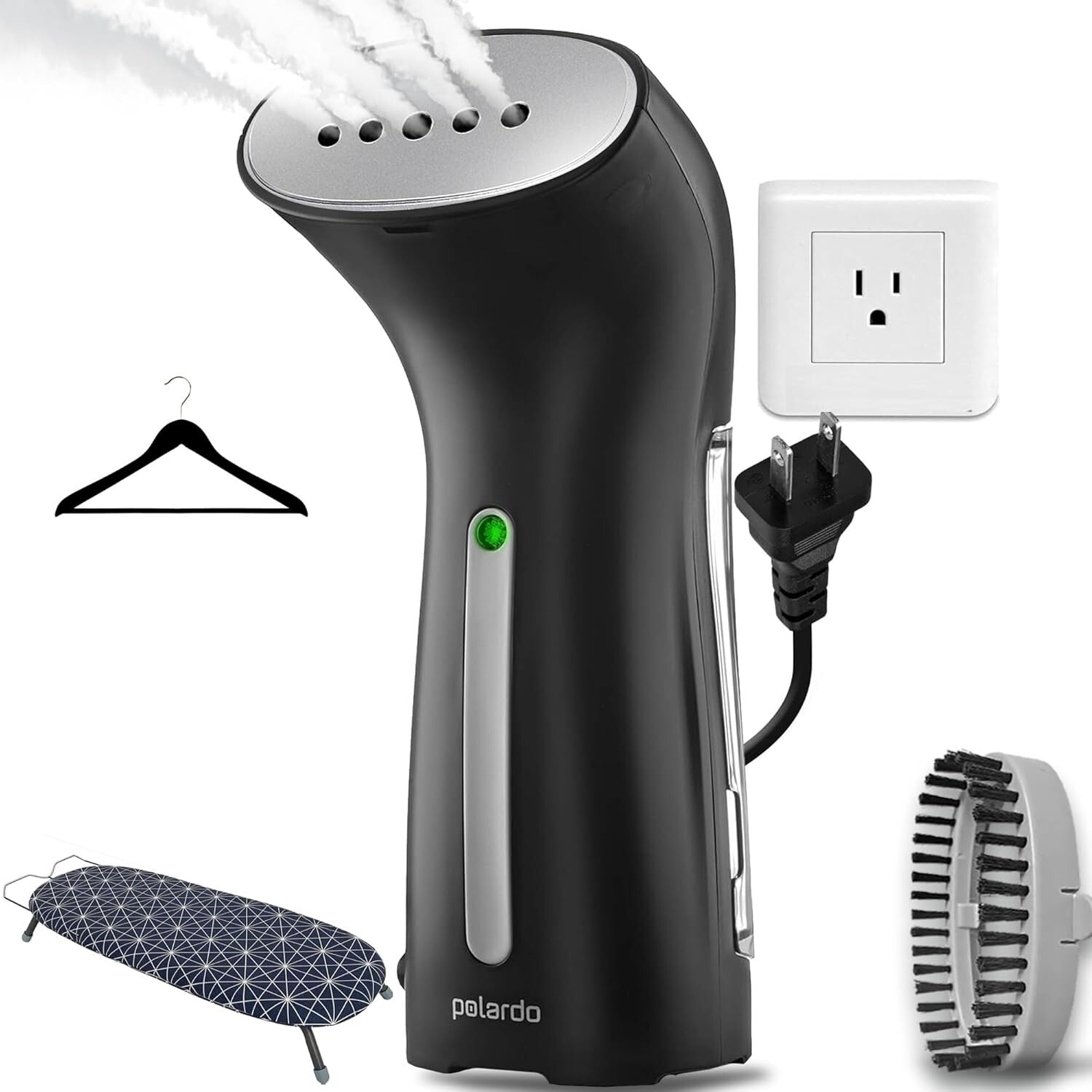 Travel Size Garment Steamer - Fast Heat-Up, Cool Touch, Ideal for Beginner Users