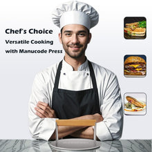 Load image into Gallery viewer, Large 8-Inch Griddle Press: Essential Tool for Searing Burgers, Steak, and More