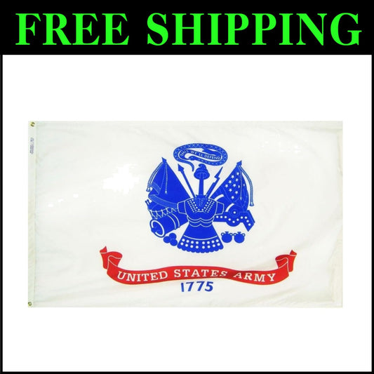 Officially Licensed U.S. Army Flag, Vibrant 3x5 Feet Nylon Outdoor Decor