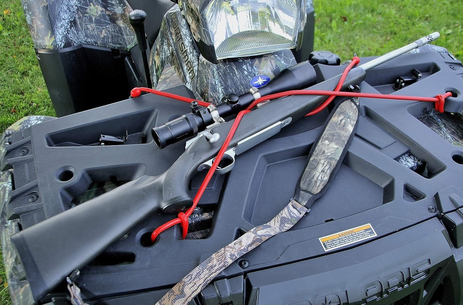 Versatile 30 Inch UV Resistant Bungee Straps - Pack of 4 with Loop-End Hooks