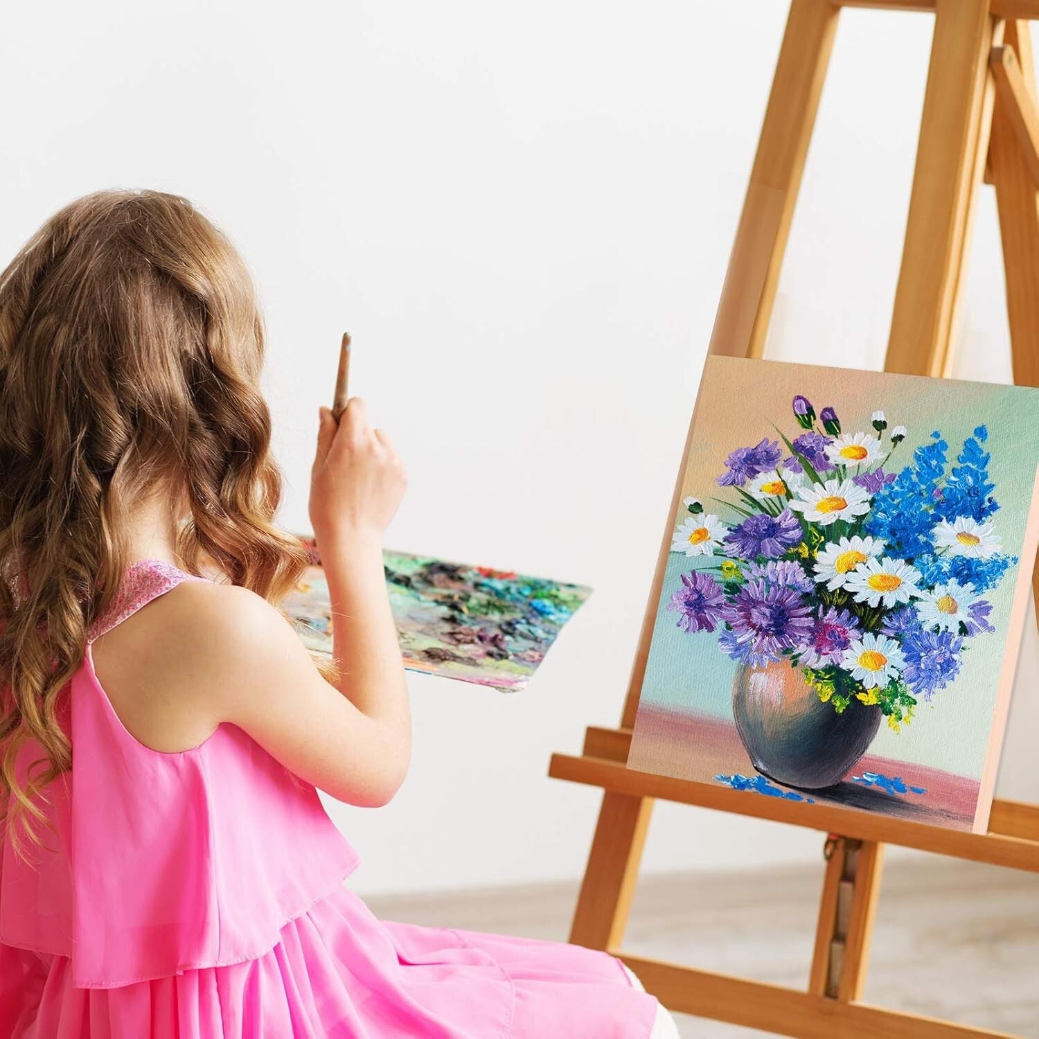 Lightweight 12x12 Wood Canvas Panels - Perfect for Oil, Acrylic, and More