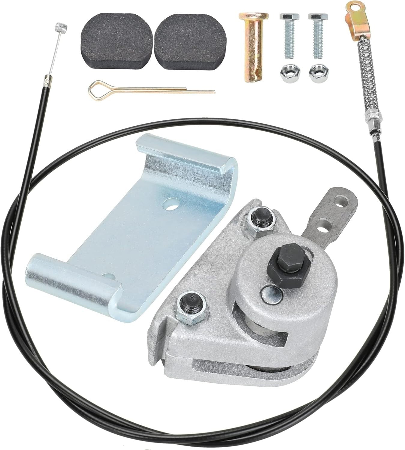 Upgrade Your Go Kart: Mechanical Brake Caliper & Cable Kit for Predator GX160