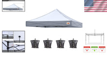 Load image into Gallery viewer, Ultra-Durable Gray Canopy Replacement for 10x10 Tents - UV Protection Included