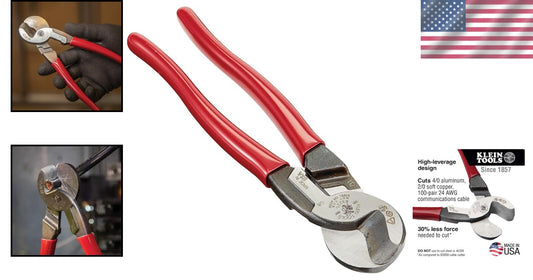 9-Inch High-Leverage Cable Cutter for Aluminum & Copper - Precision Cutting Tool