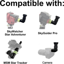 Load image into Gallery viewer, High-Quality 90-Degree Polar Scope Viewer with Eyepiece Adapters and Carry Case