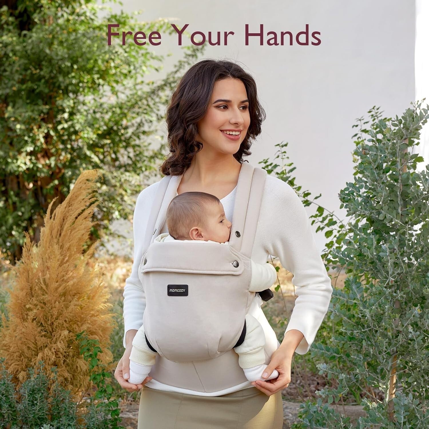 3-in-1 Lightweight Baby Carrier with Lumbar Support - Ideal for Growing Babies
