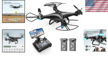 Load image into Gallery viewer, HS110D 1080P FPV Drone with 120° Camera &amp; Voice Control - Perfect for Beginners
