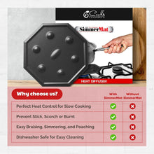 Load image into Gallery viewer, Versatile Simmer Ring Stove Cover - Dishwasher Safe Diffuser for All Cooktops