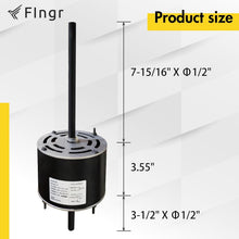 Load image into Gallery viewer, Coleman Mach RV A/C Fan Motor Replacement, 1/3 HP, With Capacitor Included