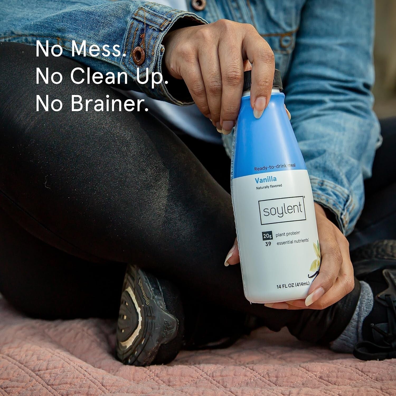 Ready-to-Drink Vanilla Vegan Protein Shake - 36 Pack with 28 Vitamins & Minerals