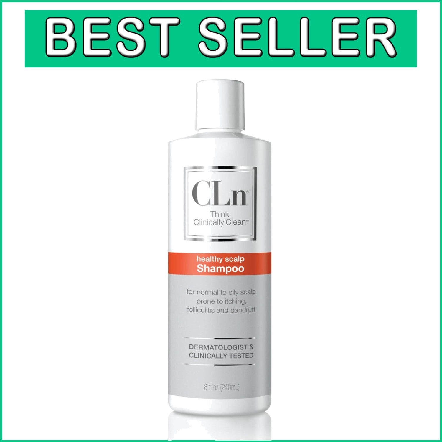 Clarifying Shampoo with Salicylic Acid - Fragrance-Free for Oily Scalp Relief