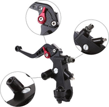 Load image into Gallery viewer, Universal 7/8" Motorcycle Brake Levers for Sport, Street, &amp; Dirt Bikes - Black