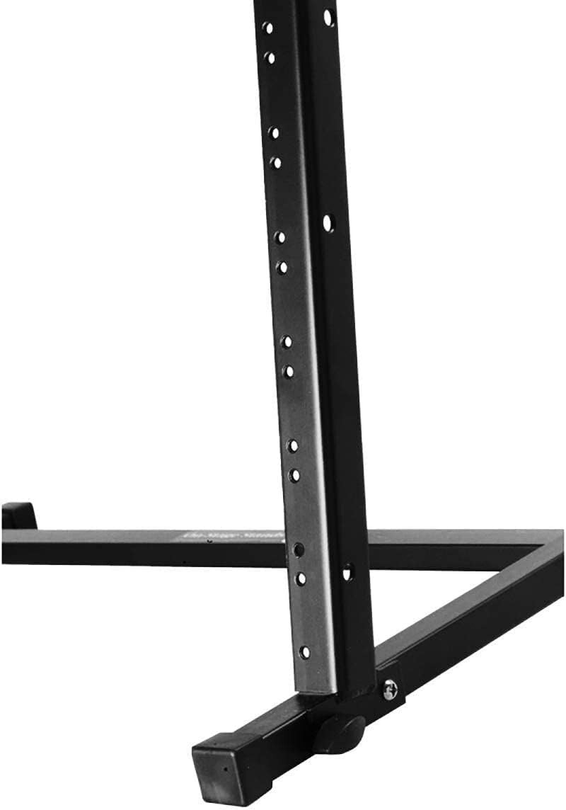 Angled Black Metal Rack Stand - 12 Spaces for Gear, Stunning 115 lbs Capacity