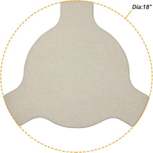 Load image into Gallery viewer, Premium 18” Ceramic Pizza Stone and Heat Deflector for Ideal Grilling Experience