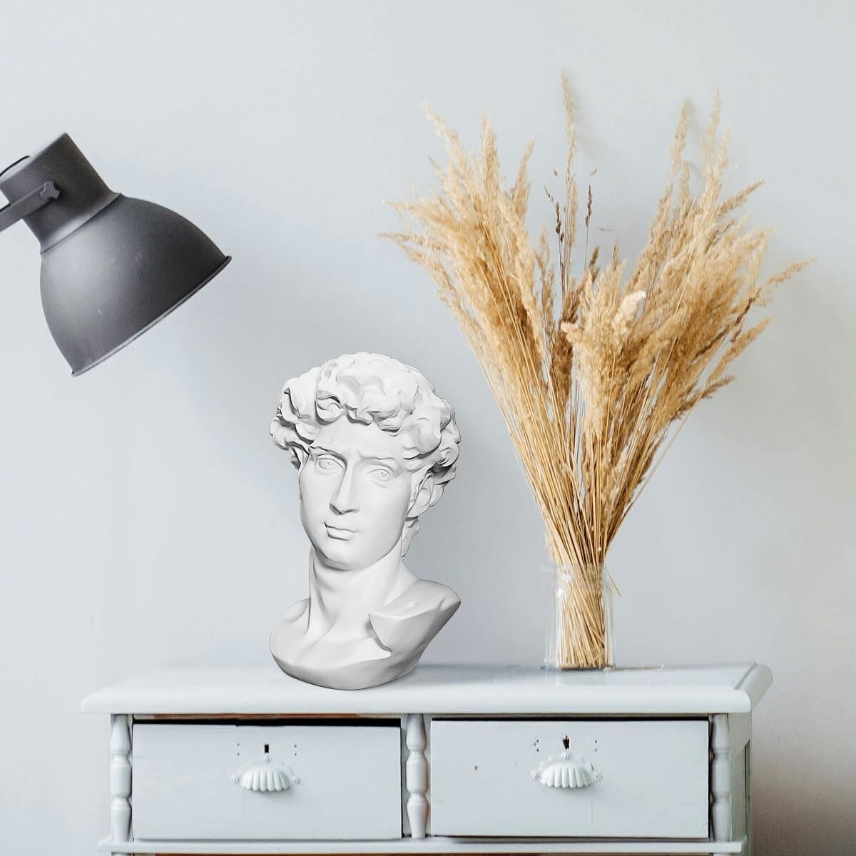 Elegant 11.8 Inch Greek Bust Statue - Ideal Gift for Weddings & Celebrations