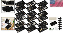 Load image into Gallery viewer, Versatile Stackable Velvet Jewelry Organizer - 18 Tray Set for All Occasions