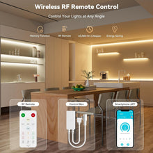 Load image into Gallery viewer, App Controlled COB LED Strip Light - 32.8ft Dimmable &amp; Music Sync Functionality