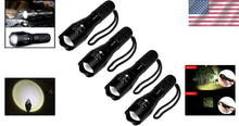 Load image into Gallery viewer, High Lumens Tactical Flashlights - 5 Modes, Waterproof, Adjustable Focus