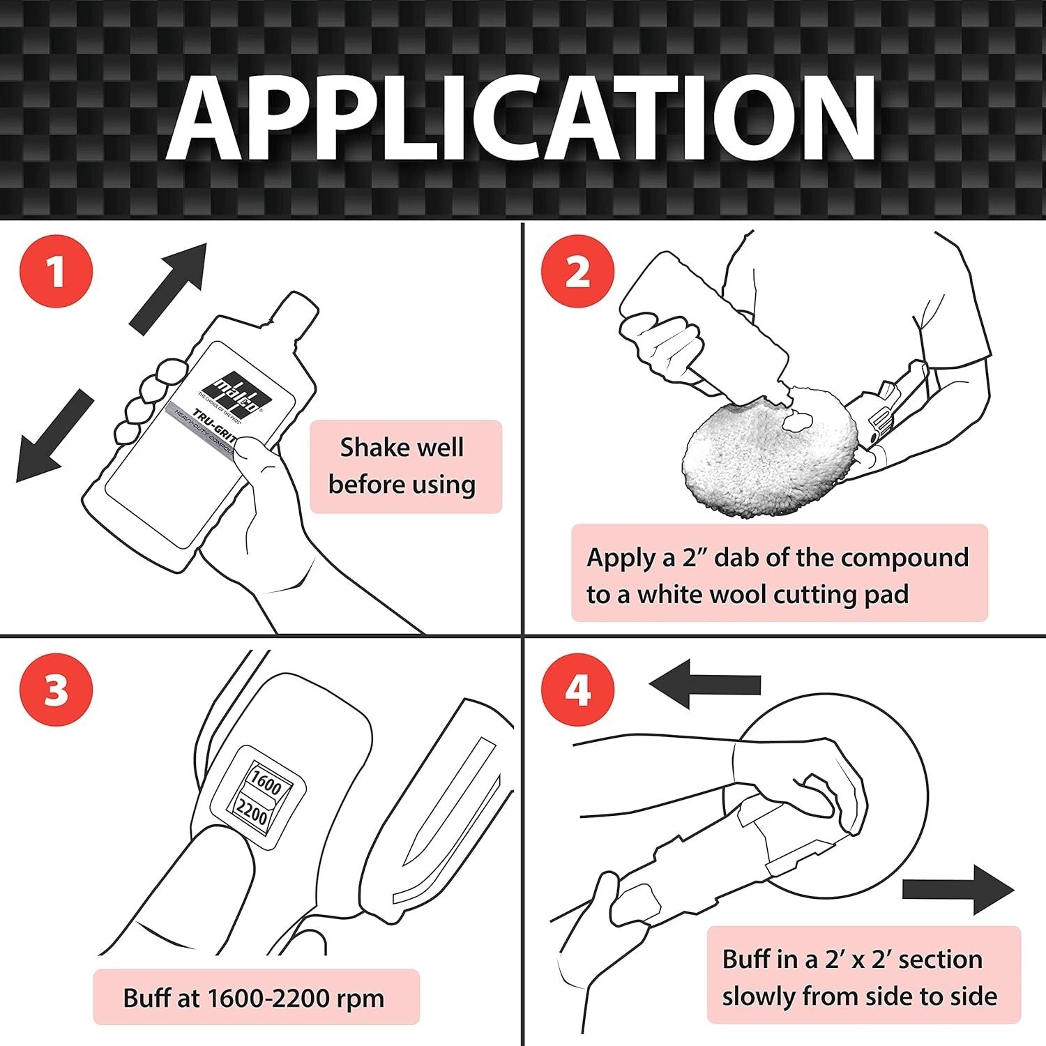 1 Gallon Tru Grit Polish - Eliminate 1000-1500 Grit Sand Scratches with Ease