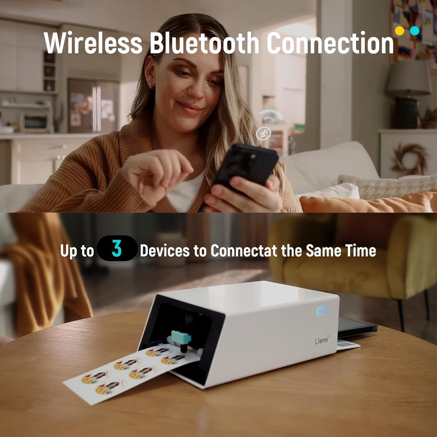 Versatile PixCut S1 Sticker Printer - 300 DPI Vibrant Prints & Accurate Cutting