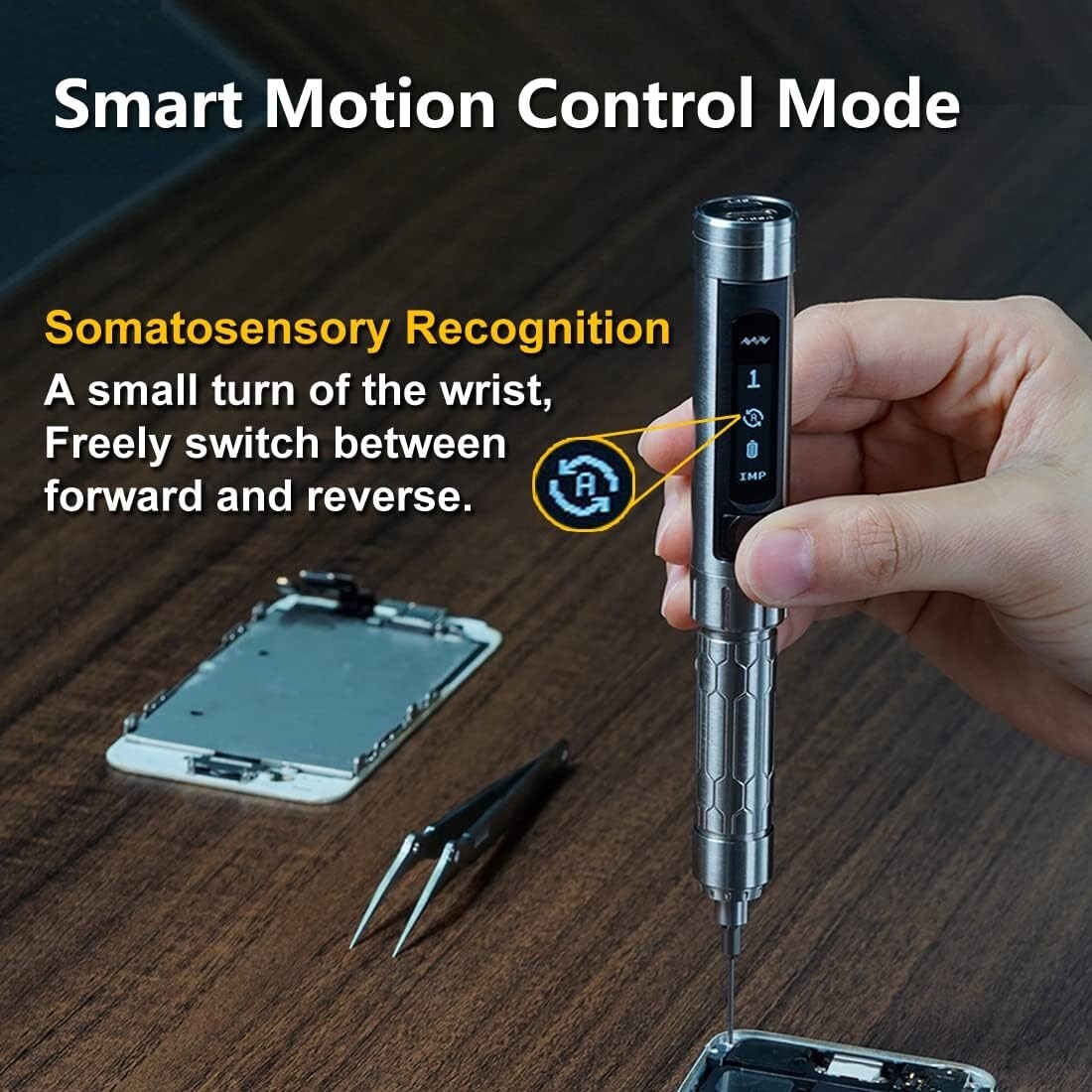 Compact & Lightweight Electric Screwdriver for Electronics Repair - 5V Power