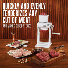 Load image into Gallery viewer, Manual Meat Tenderizer with Slip-Free Base &amp; C-Clamps - Perfect for Thick Cuts