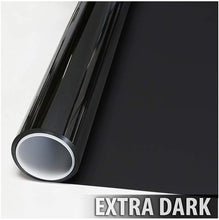 Load image into Gallery viewer, NA05 Sun Control Window Film - 24ft Long Black Film for Ultimate Daytime Privacy