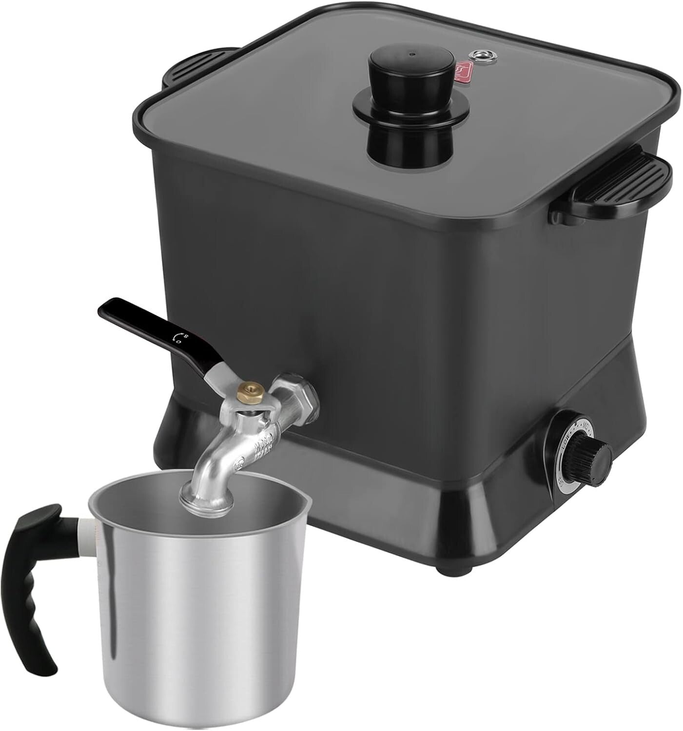 Candle Making Kit: 4.5 Qt Electric Wax Melter & Pouring Pot for Mass Production