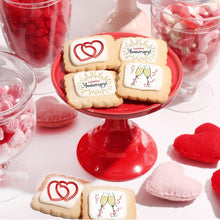 Load image into Gallery viewer, Irresistible 24 Count Anniversary Cookies - Individually Wrapped Party Favors