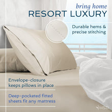 Load image into Gallery viewer, Cooling &amp; Breathable King Size Bamboo Sheet Set - 4 Piece Light Pink Luxury