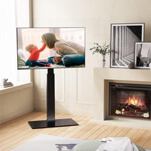 Load image into Gallery viewer, Elegant Swivel TV Stand with Cable Management for 32-75 Inch Flat/Curved Screens