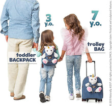 Load image into Gallery viewer, Lightweight Unicorn Kids Suitcase with Rolling Wheels - Ideal for 3-9 Years