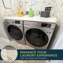 Load image into Gallery viewer, Versatile Laundry Room Countertop - 54" W x 27.5" D - Stylish Organization