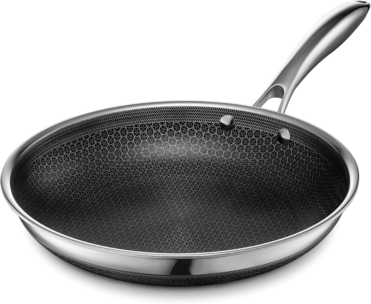 Versatile 10-Inch Nonstick Frying Pan - Induction-Ready & Dishwasher Safe