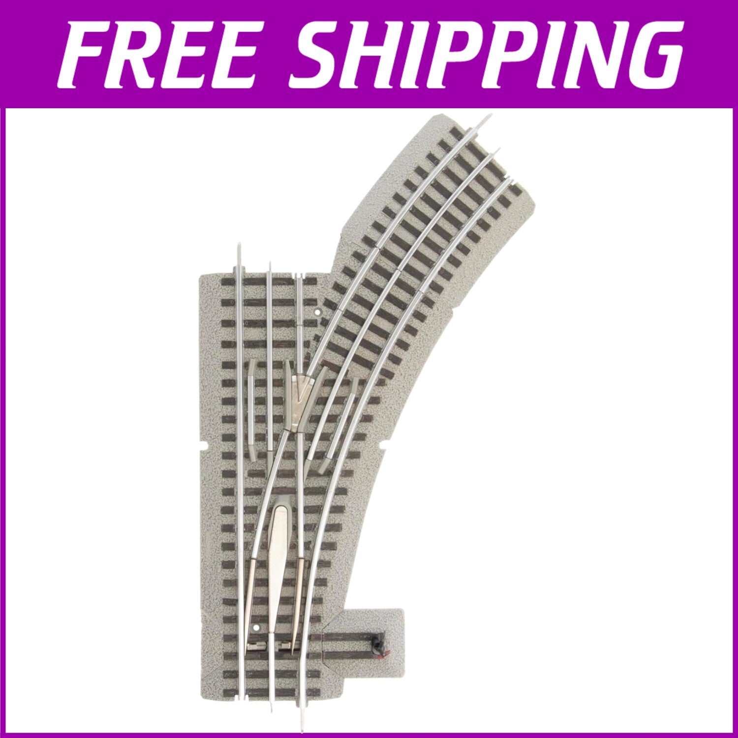 Easy Assembly FasTrack 036 Right-Hand Switch - Enhance Your Train Track Setup