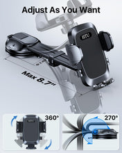 Load image into Gallery viewer, 4-in-1 Universal Car Phone Mount - Suction Cup &amp; Vent Clip for Optimal Stability