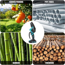Load image into Gallery viewer, Lightweight Mini Chainsaw - Cordless Electric Pruning Tool for Garden &amp; Home