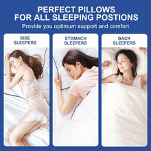 Load image into Gallery viewer, Cool &amp; Fluffy King Size Down Alternative Pillows - 2 Pack for All Sleepers