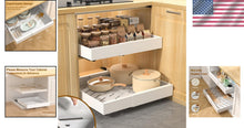 Load image into Gallery viewer, Expandable 2PCS Heavy-Duty Pull Out Drawer Organizers for Versatile Kitchens
