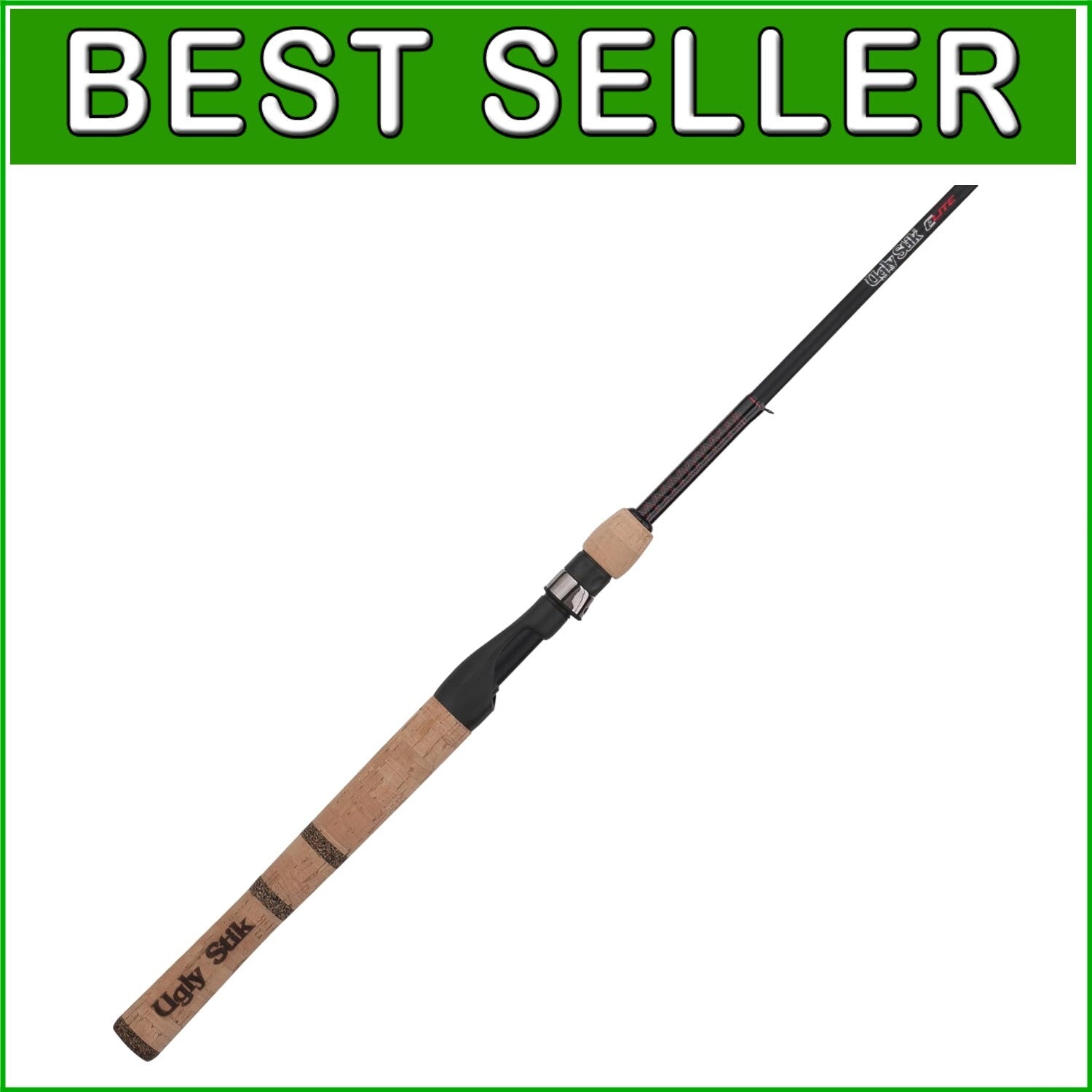 Ultra-Sensitive Elite Fishing Rod - 7' Multi-Color Design, Fast Action for Trout