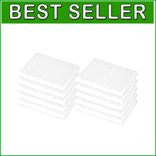 Load image into Gallery viewer, Durable Cotton-Polyester Blend Cot Sheets for Boys &amp; Girls - 10 Set, 23" x 51"