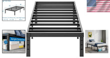Load image into Gallery viewer, Durable 18-Inch Twin Platform Bed Frame - Supports Up To 800 lbs, Sleek Design