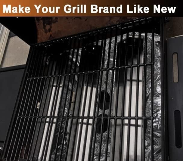 Durable Gas Grill Replacement Kit for Chargriller 4000, 5252 Models - 9 Pieces