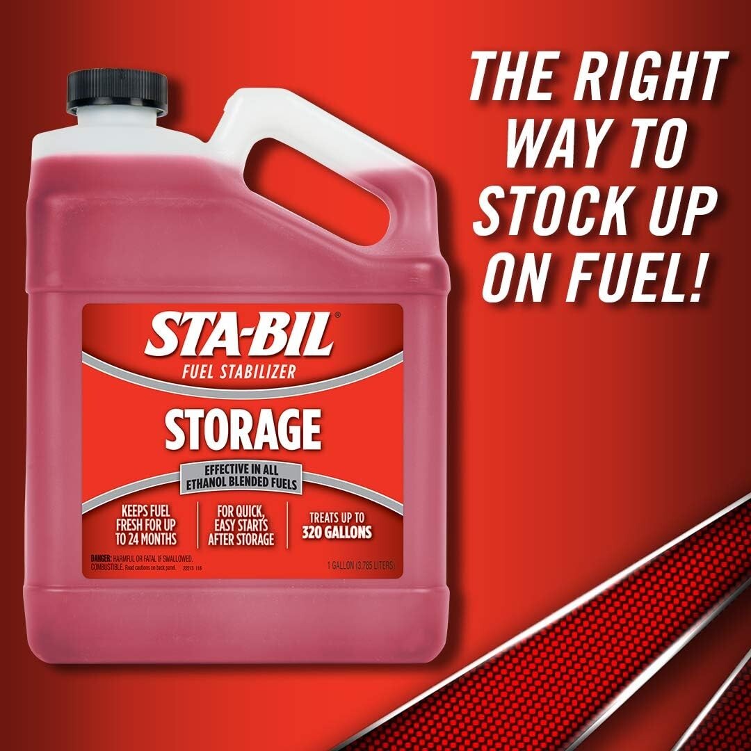 Sta-bil Storage Fuel Additive - Safeguards 320 Gallons of Gasoline, Made in USA