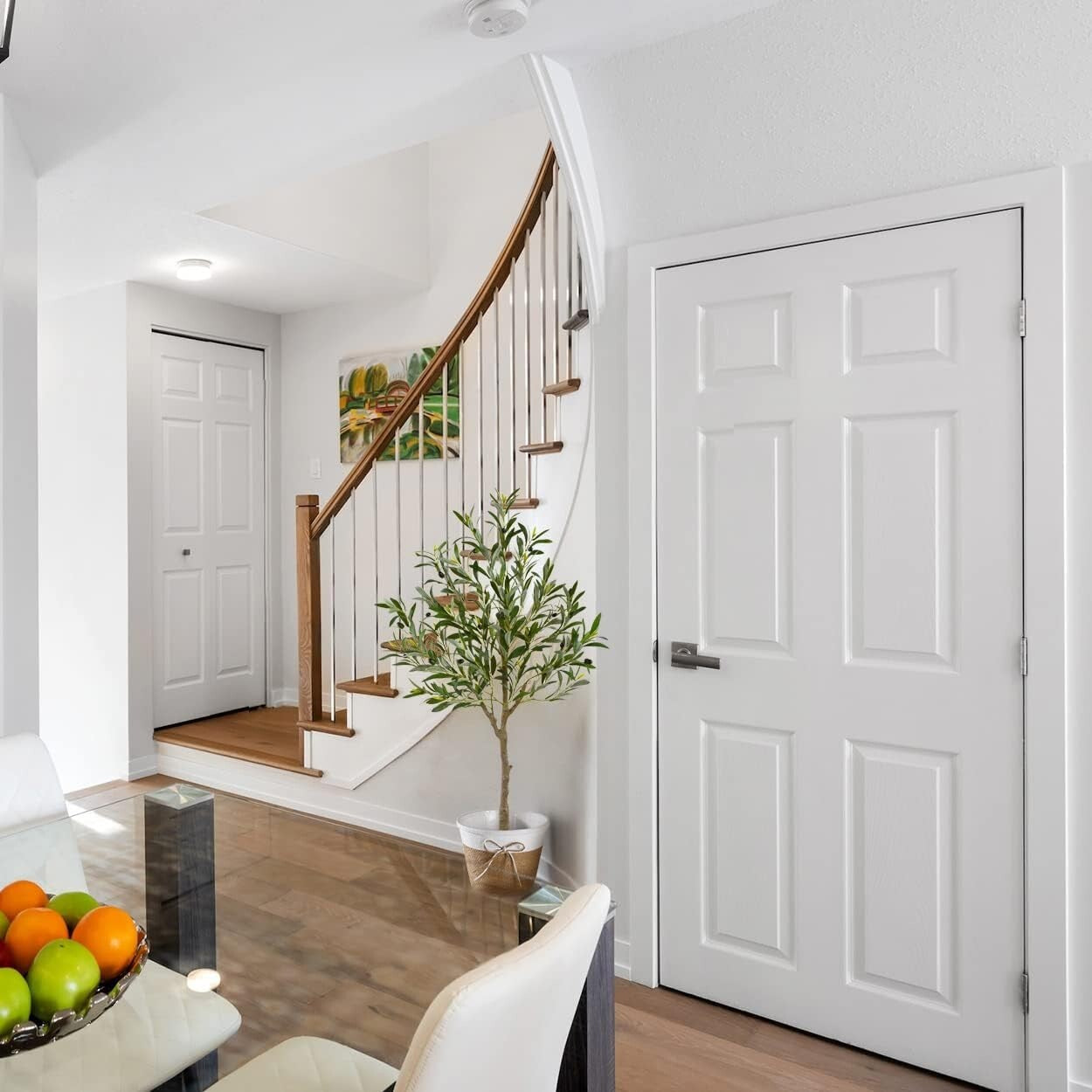 4ft Tall Artificial Olive Tree in Seagrass Basket - Perfect Indoor/Outdoor Decor